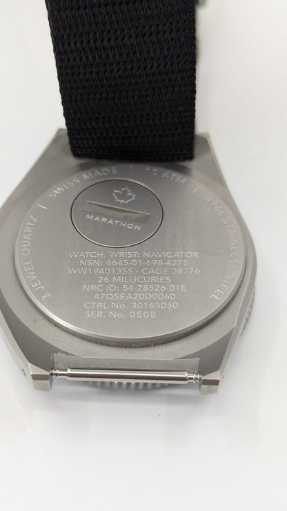 Marthon 41mm Navigator with Date (SSNAV-D)