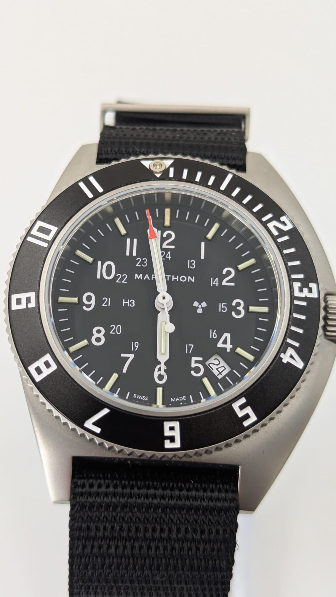 Marthon 41mm Navigator with Date (SSNAV-D)