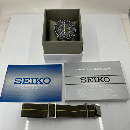 SEIKO Pilot's Flight Quartz Chronograph (SNA411P1)