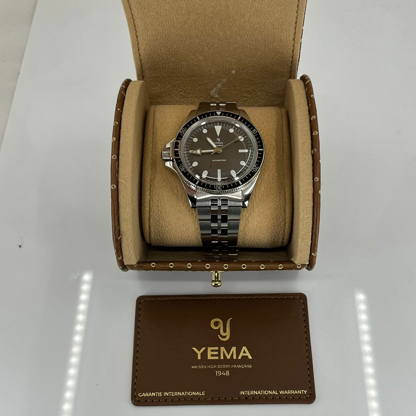 YEMA Superman 500 Destro Limited Edition Stainless Steel 41mm (YSUP22LHD41-CMS)