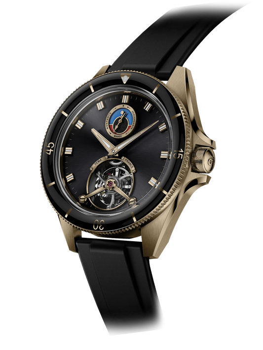 YEMA Yachtingraf Tourbillon Mareographe Bronze Limited Edition | 37.33.66.ZN.U6