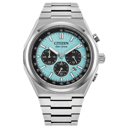 CITIZEN Zenshin Chrono Light Blue Dial | CA4610-85M