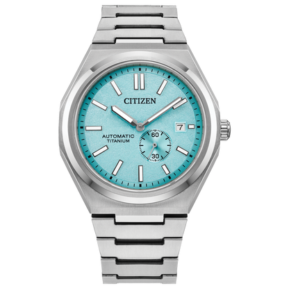 CITIZEN Zenshin Mechanical Light Blue Dial | NJ0180-80M