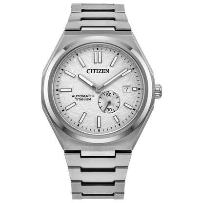 CITIZEN Zenshin Mechanical White Dial | NJ0180-80A