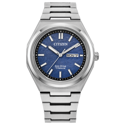 CITIZEN Zenshin Three-hand Blue Dial | AW0130-85L