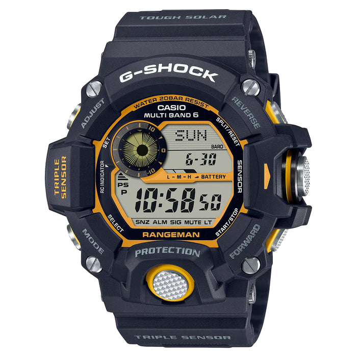 CASIO G-Stock Accent Series Rangeman Yellow/Black | GW9400Y-1