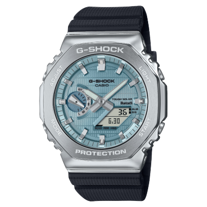 CASIO G-Shock Analog Digital Steel Blue Dial | GBM-2100A-1A2