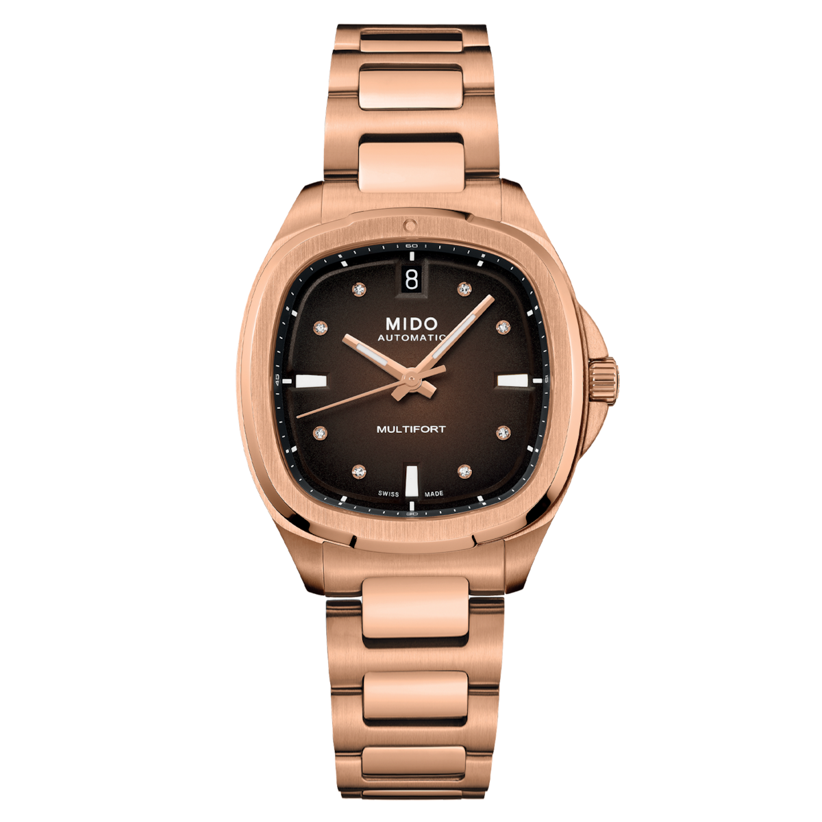 MIDO Multifort TV 35 Rose Gold | M049.307.33.296.00