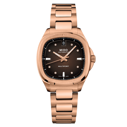 MIDO Multifort TV 35 Rose Gold | M049.307.33.296.00