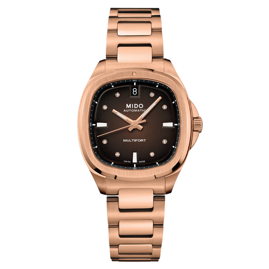 MIDO Multifort TV 35 Rose Gold | M049.307.33.296.00