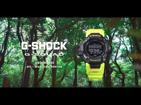 CASIO G Shock Move Smartwatch Heart Rate Series GBDH2000 1A9