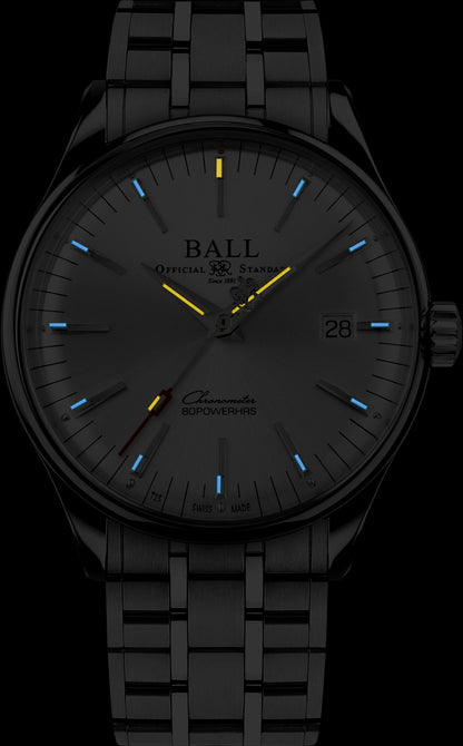 BALL Trainsmaster Manufacture 80 Hours | NM3280D-S1CJ-SL