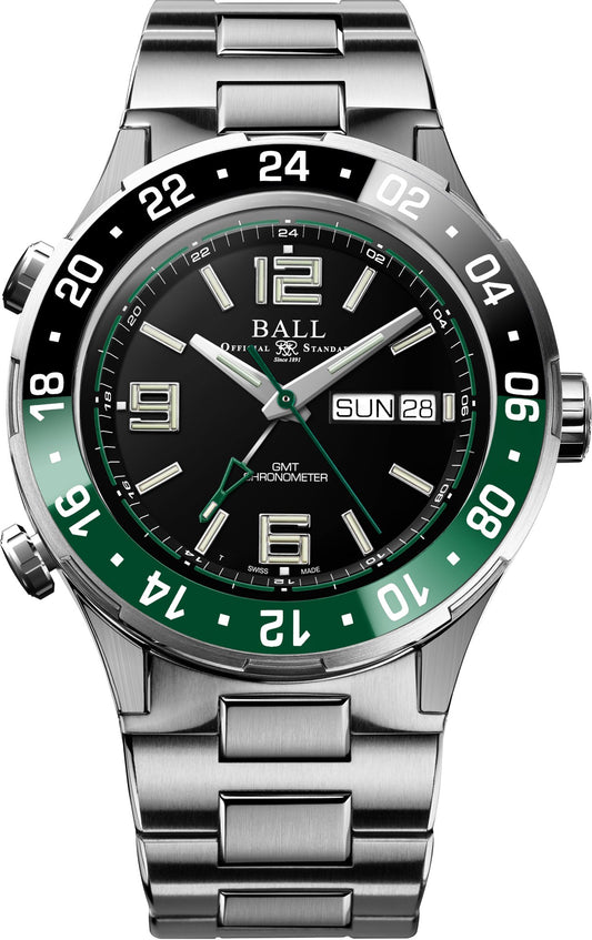 BALL Roadmaster Marine GMT | DG3030B-S2C-BK