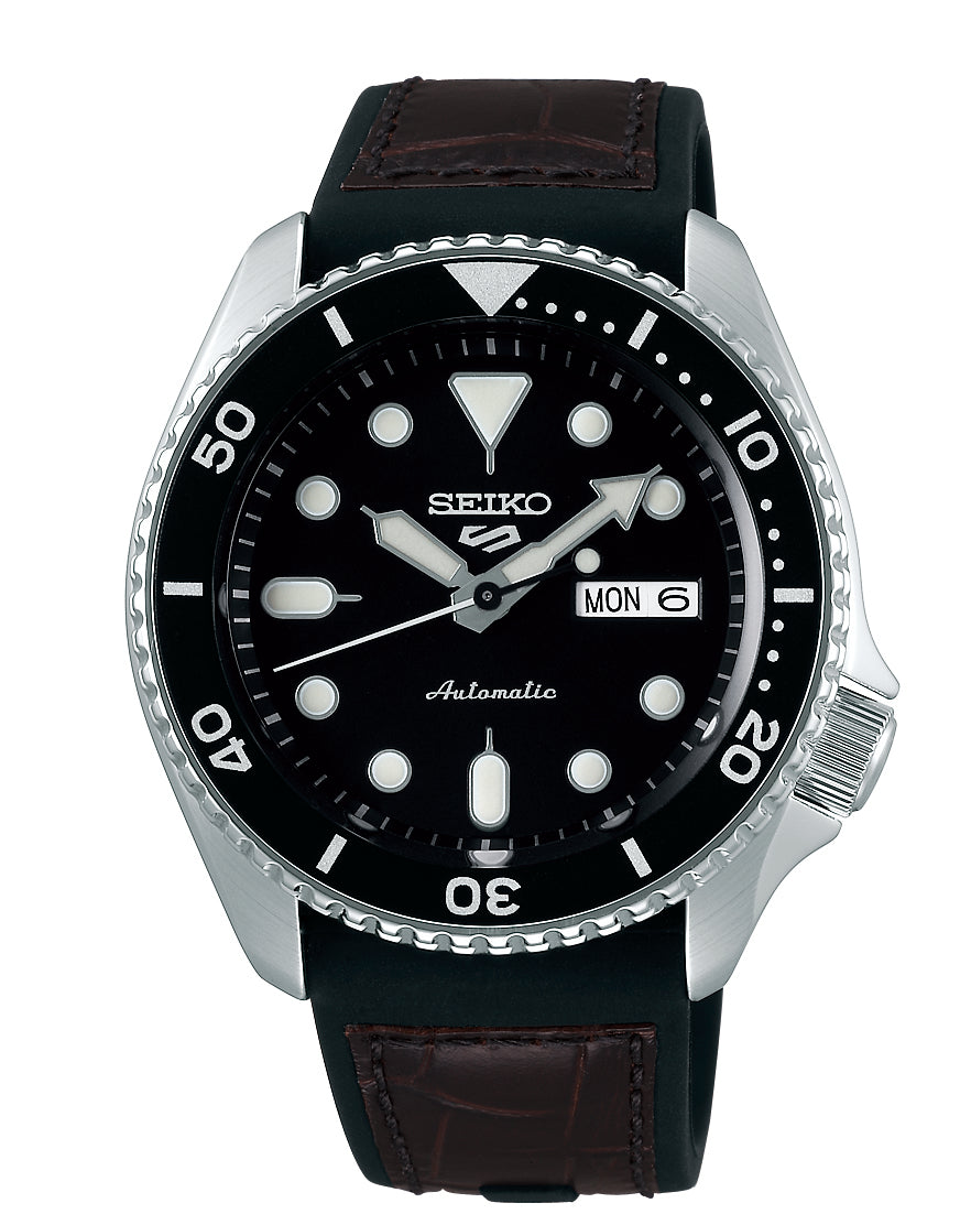 SEIKO 5 Sports Black 43mm | SRPD55K2