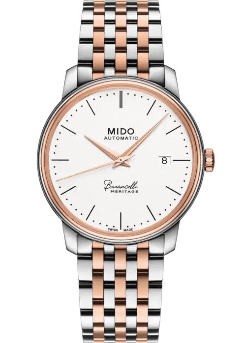 MIDO Baroncelli Heritage Gent White | M027.407.22.010.00