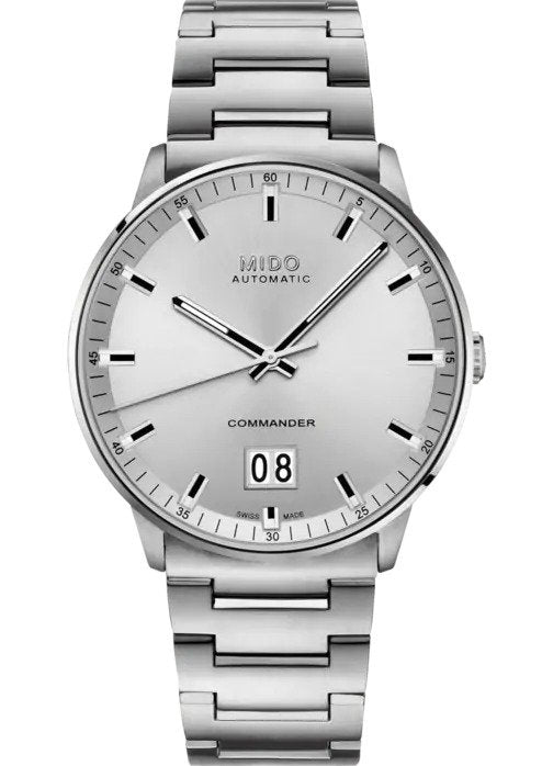 MIDO Commander Big Date Silver | M021.626.11.031.00