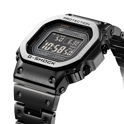 G SHOCK Full Metal Multi Finish Matte Black GMWB5000MB 1